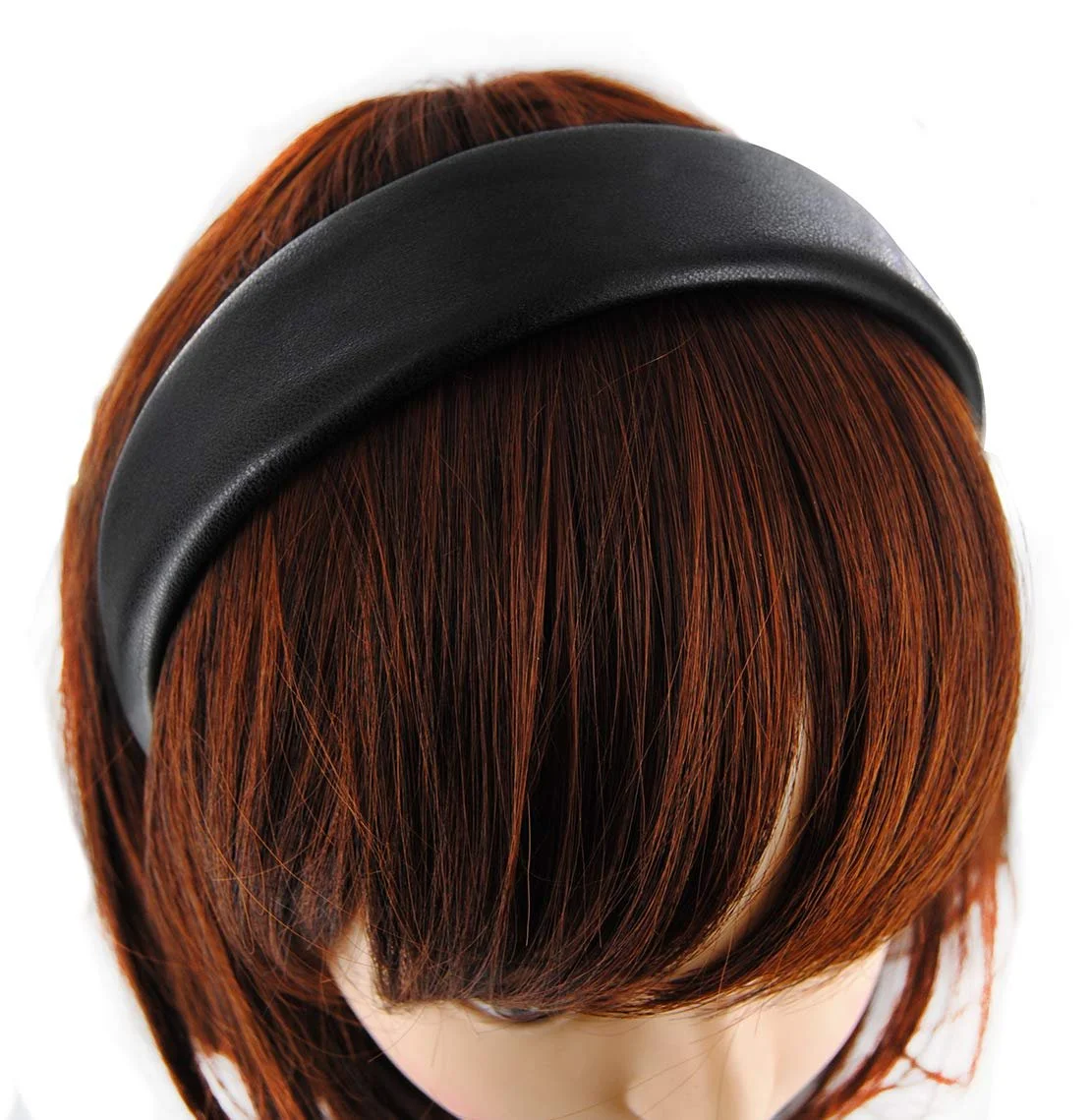 Обруч Шкіряний Вінтажний axy HR27C Серія 27C Чорний, фото №2