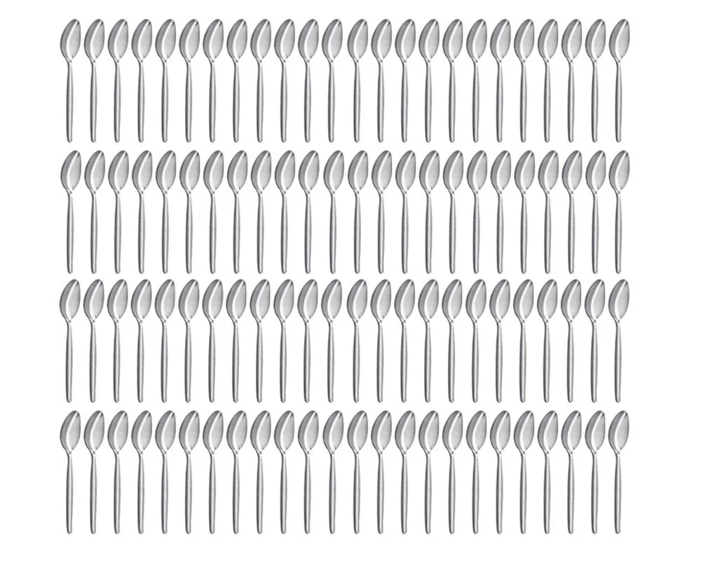 Ложка для кави Riomo з нержавіючої сталі (96 штук), фото №1 Ложка для кави Riomo з нержавіючої сталі (96 штук), фото №1