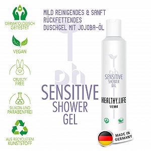 Гель для душу HLV Sensitive Jojoba Oil 200 мл synthetic.ua - Фото 1