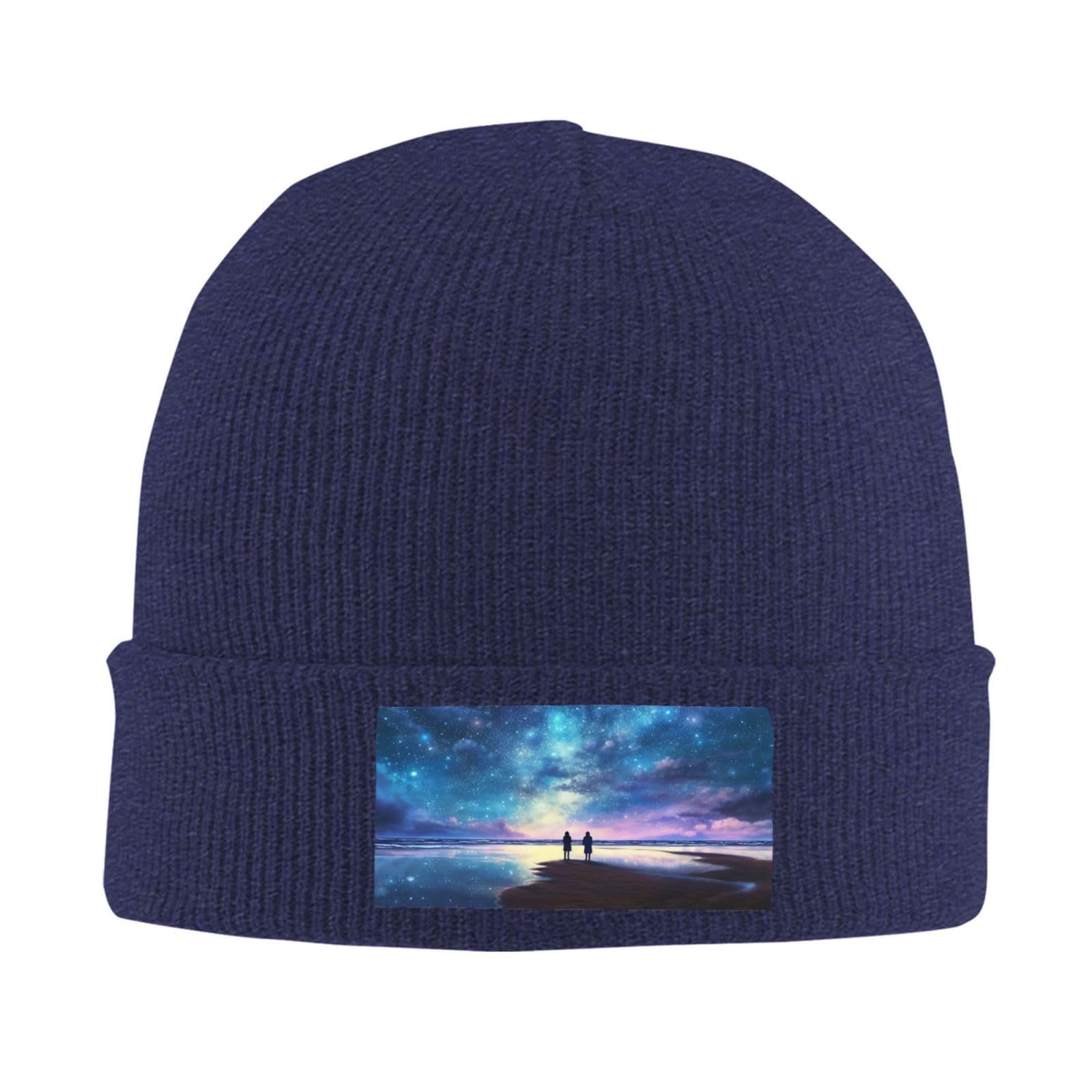 Вязаная шапка-бини Sternenhimmel для женщин, зимняя, теплая, фото №4