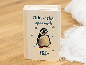 Скарбничка My First Money Book у формі книги Дерево synthetic.ua - Фото 1