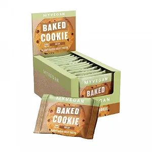 Myvegan Baked Cookie 12x75g Choc Chip - Фото 1