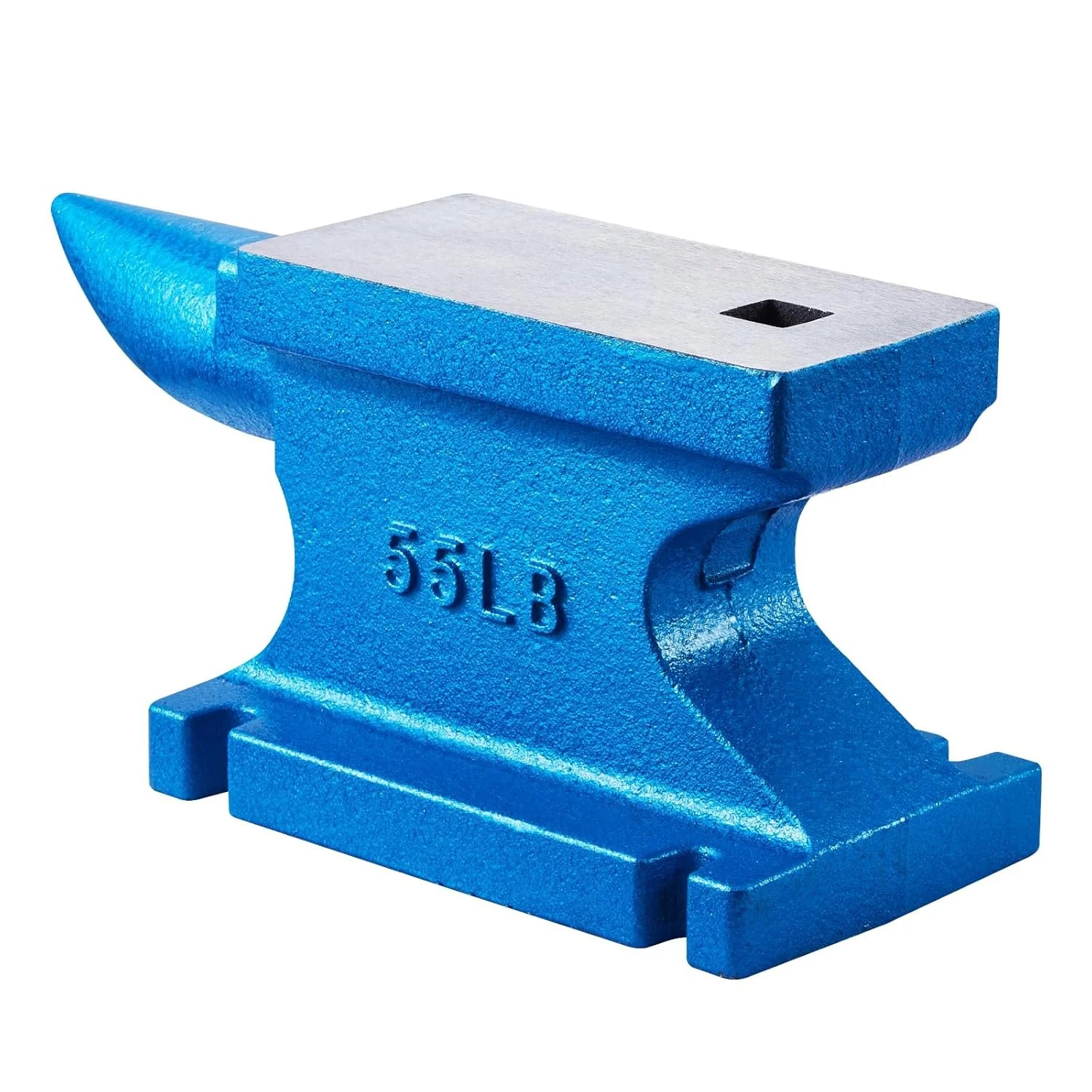 Ковадло VEVOR / 24.9 кг / Міцний чавун / З рогом / Синє, фото №3 Ковадло VEVOR / 24.9 кг / Міцний чавун / З рогом / Синє, фото №3