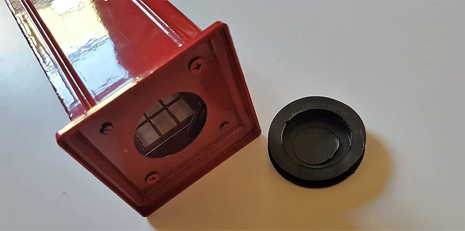 Скарбничка 2 UR DOOR Лондонська телефонна будка Цинк Union Jack 14x6 см, фото №6