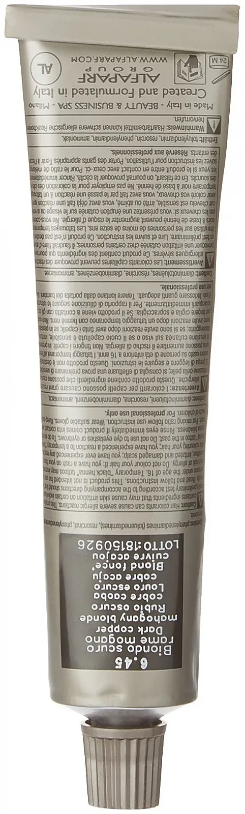 Краска для волос Alfaparf Evolution of The Colour, 6.45 Темный медный красное дерево блонд, 60 мл, фото №4 Краска для волос Alfaparf Evolution of The Colour, 6.45 Темный медный красное дерево блонд, 60 мл, фото №4