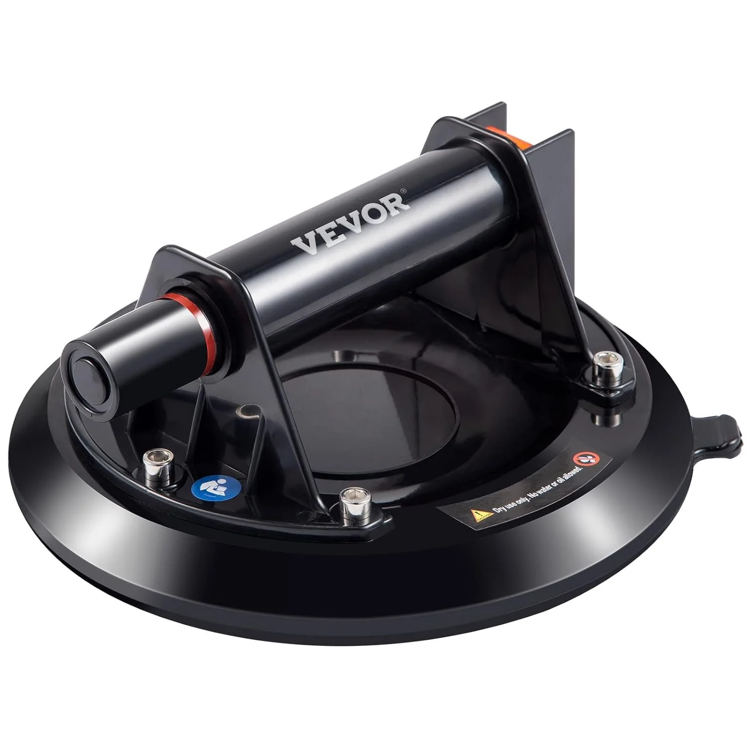 Вакуумная стеклянная присоска VEVOR для подъема поверхностей / 2 шт / Черный, фото №2 Вакуумная стеклянная присоска VEVOR для подъема поверхностей / 2 шт / Черный, фото №2