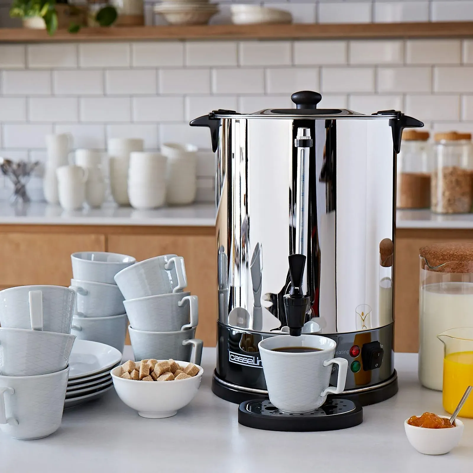 Кавоварка Casselin CPC100S 100 Чашек SP, нержавеющая сталь, фото №2