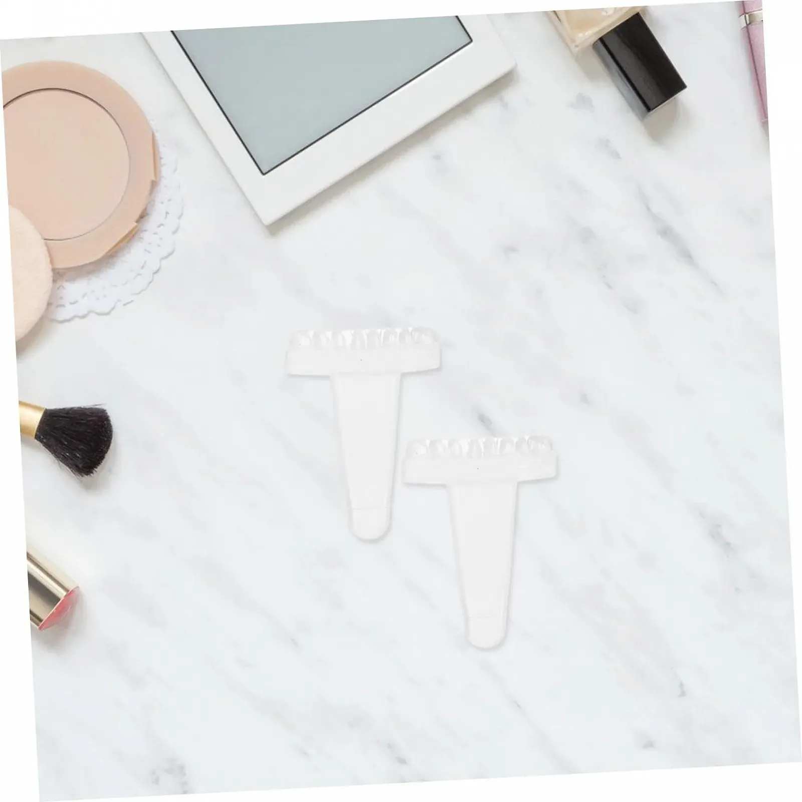 Трафарет для ресниц FOMIYES силиконовый штамп, инструмент для макияжа глаз, кисточка, фото №7