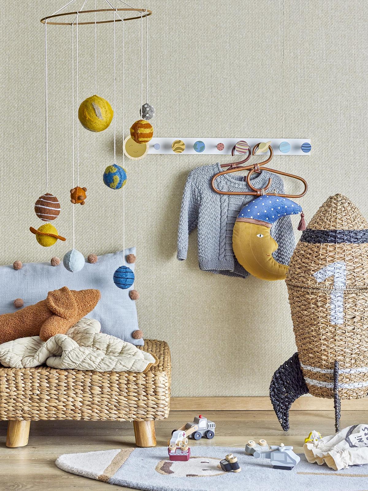 Мобиль Bloomingville Mini Moony Коричневый Полиэстер L27 x H23 x W6 см 250 мл, фото №5