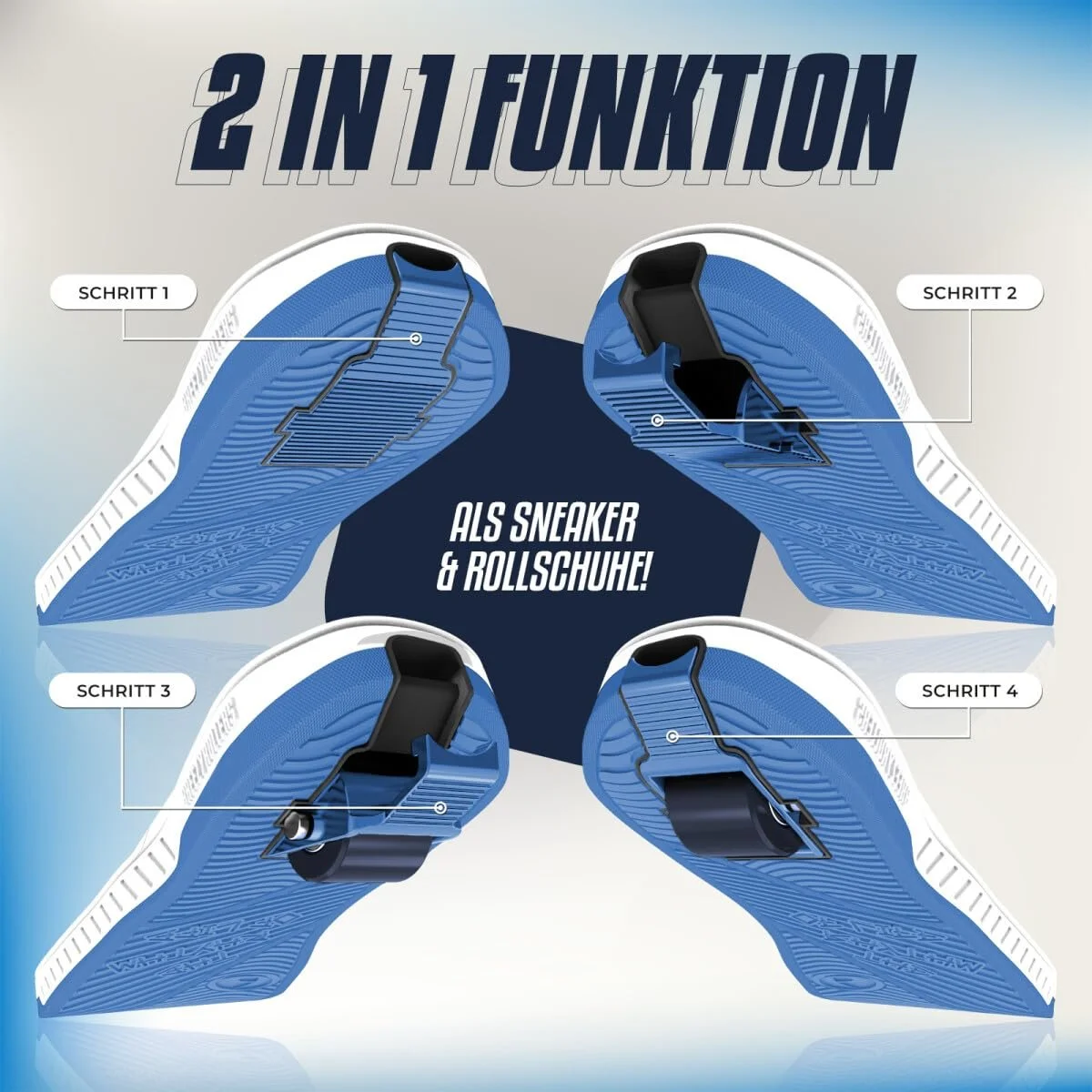 Роликовые кроссовки BREEZY ROLLERS Характеристики Цвет, фото №4