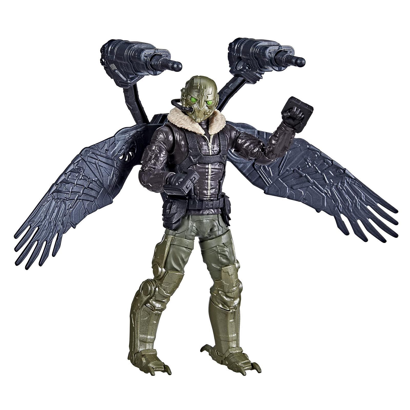 Фігурка Spider-Man Marvel Deluxe Wing Blast Marvel's Vulture з метальними снарядами, фото №1