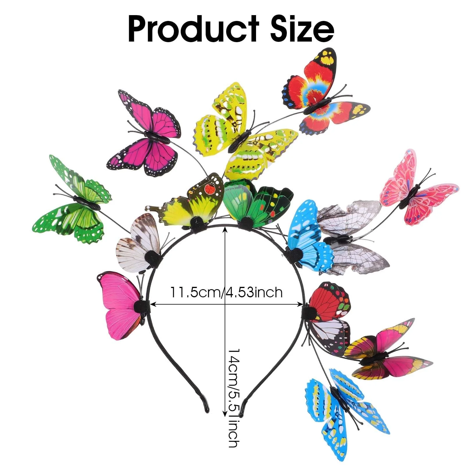 Обруч для волосся Метелик Lusofie, фото №2