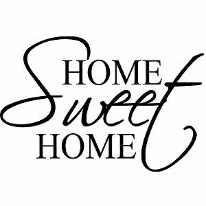 Наклейка на стіну GRAZDesign 054 Home Sweet Home 86 x 57 см бірюзова - Фото 1