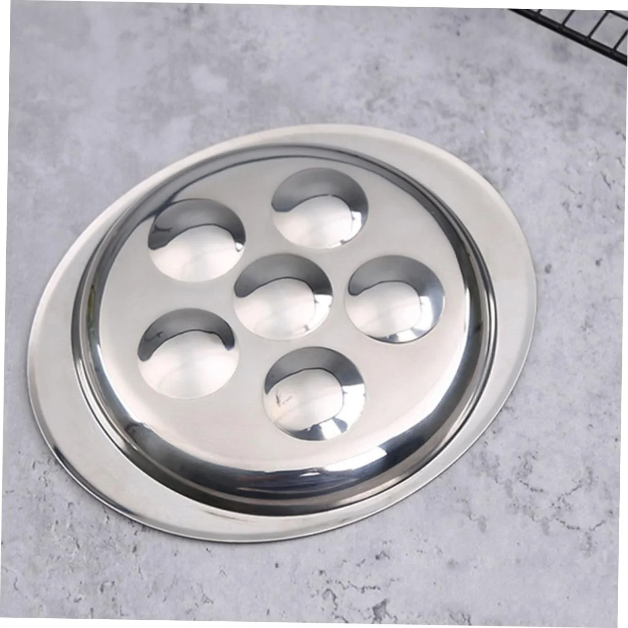 Форма для запікання равликів та яєць на 6 комірок набір 2 шт, фото №6