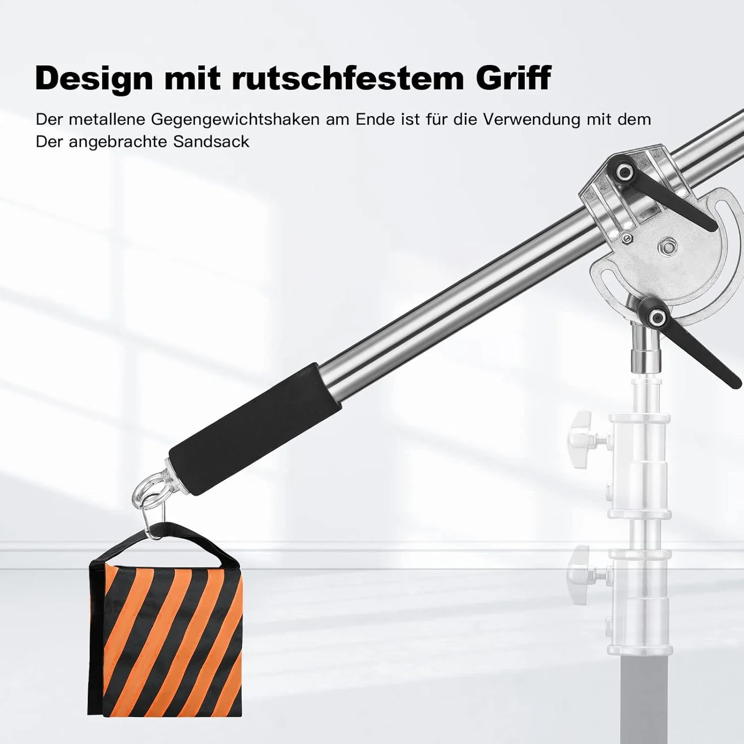 Перекладина для студійного журавля Soonpho Silver, фото №6 Перекладина для студійного журавля Soonpho Silver, фото №6