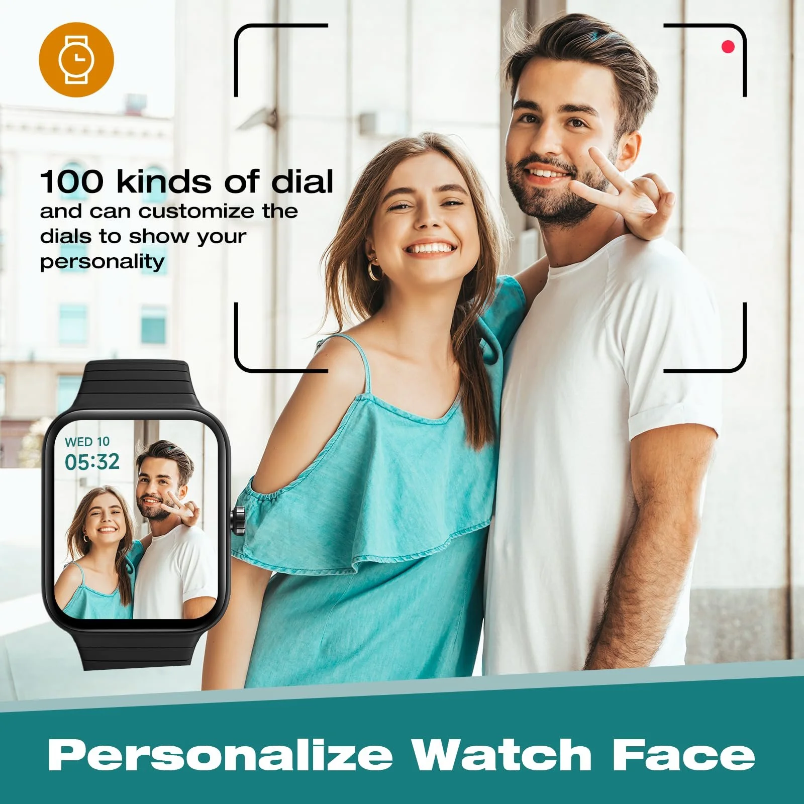 Смарт-часы Quican Черный, фото №7