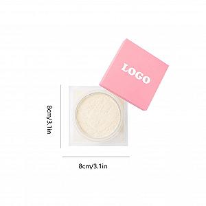 Пудра Allaura Beauty Blurring Setting 15 г Розовая Рассыпчатая Водостойкая с Контролем Жирности для Лица synthetic.ua - Фото 1