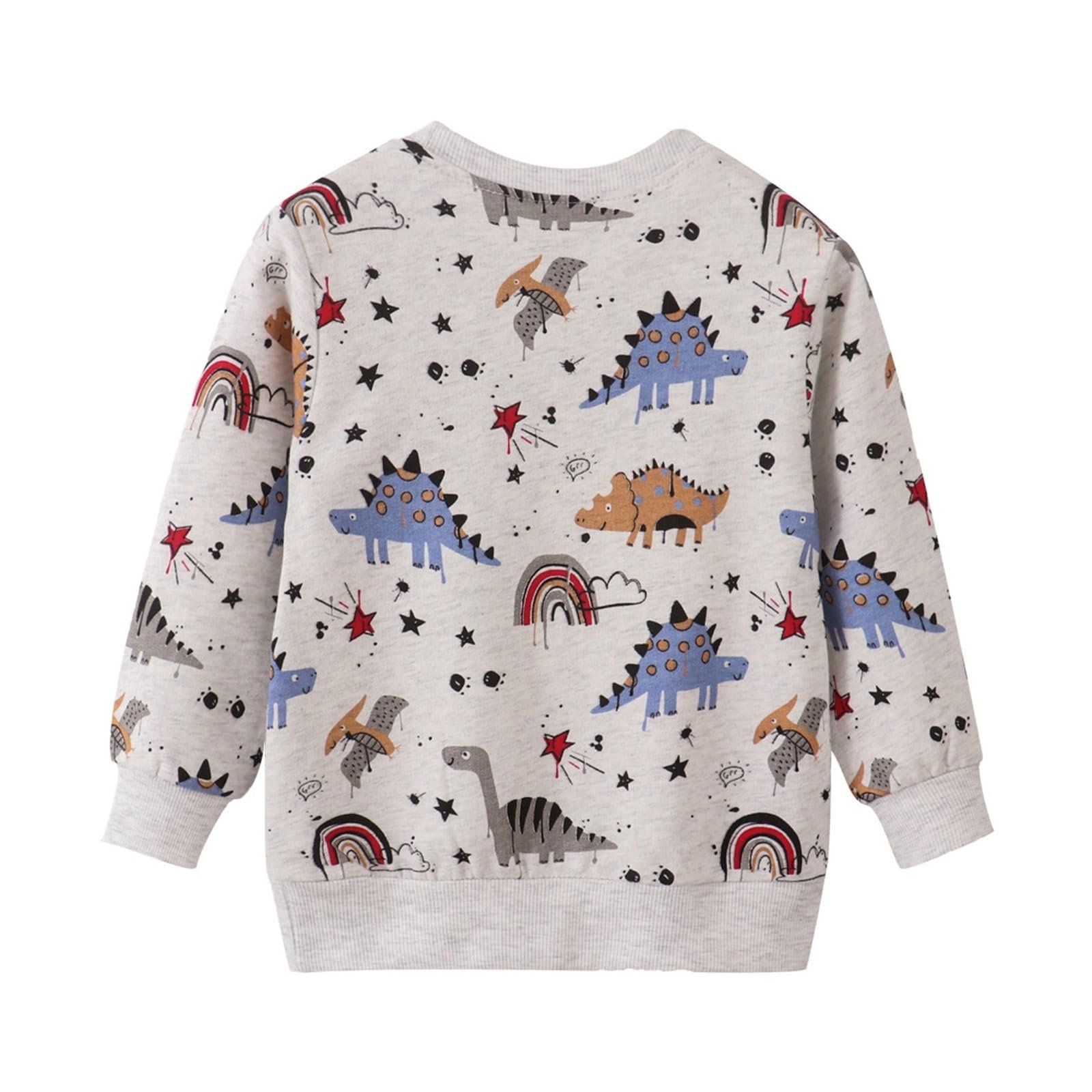 Пуловер Sonnena Дитячий для хлопчиків Довгий рукав Динозавр, фото №4