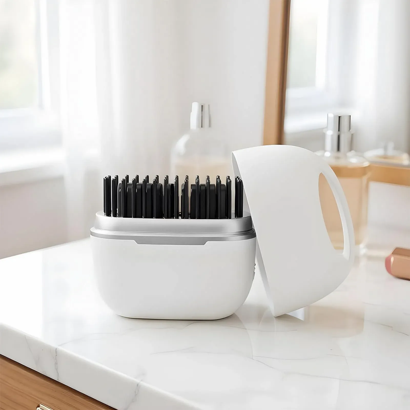 Щітка-випрямляч Wireless Rechargeable Портативна, фото №6 Щітка-випрямляч Wireless Rechargeable Портативна, фото №6