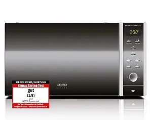 Микроволновая печь Caso MCG30 Ceramic Chef 3-в-1 900 Вт 30 л Серебристая - Фото 1