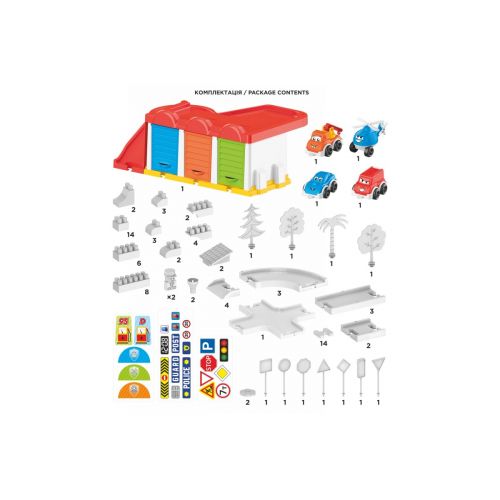 Игрушка-конструктор Паркинг 99 деталей [tsi245173-TSI], фото №2