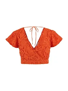 Купити Мереживний кроп-топ G BAGS MALA, BLA, ST - Фото 1 Мереживний кроп-топ G BAGS MALA, BLA, ST - Фото 1