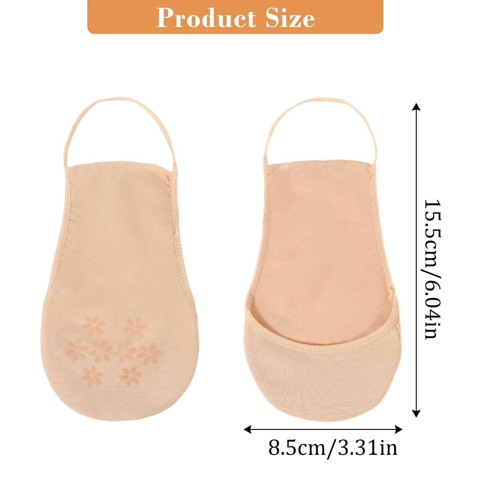 Шкарпетки-слідки Жіночі M, фото №2