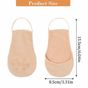 Носки-следки Женские M Черный, Телесный, Телесный + черный, 4/6 пары synthetic.ua - Фото 1