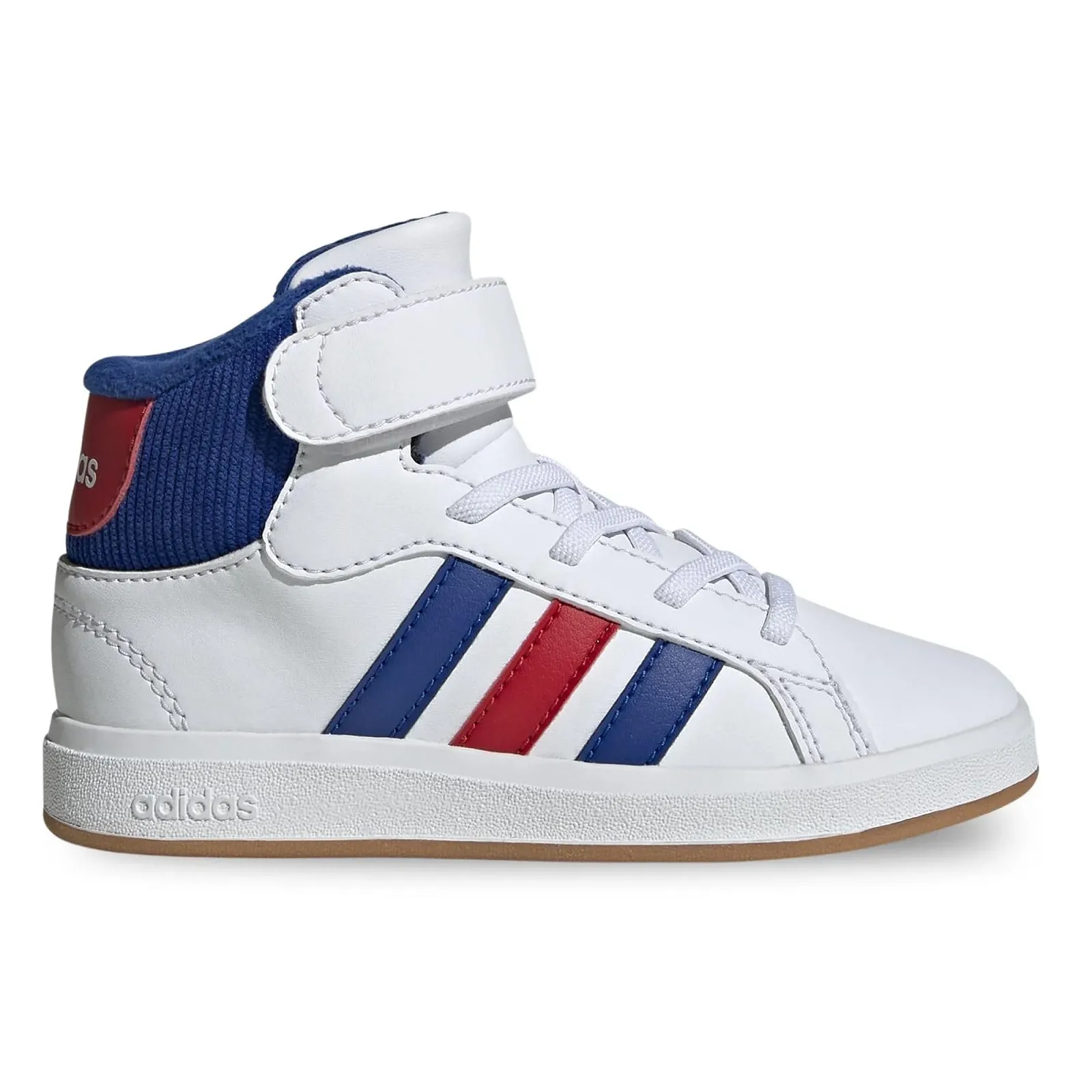 Кеды Adidas Grand Court Mid K JP8876 для мальчиков Белые, фото №2