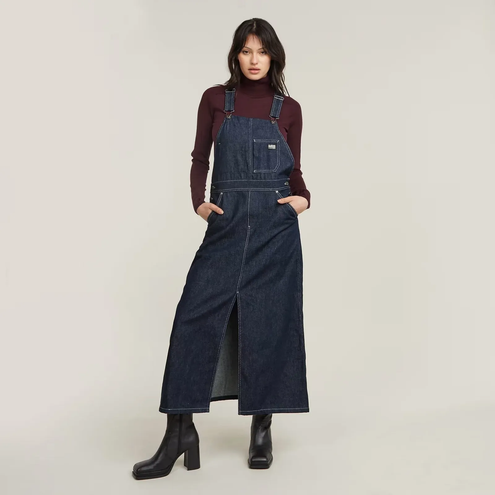 Женское платье G-Star RAW Dungaree Dress - XS, фото №1