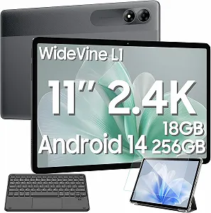 Планшет 11" 2K Blackview Tab 9 WIFI (6+12)/256Gb 8 ядер Android 14 8200 mAh Серый - Фото 1