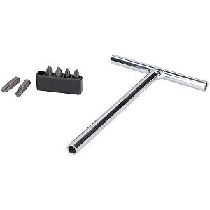 Викрутка T-Handle JIS PH1 PH2 PH3 для японських стандартних гвинтів набір з 7 штук synthetic.ua - Фото 1