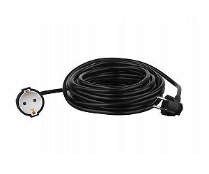 2E Мережевий подовжувач 1XSchuko 3G*1.5мм, 10м black - Фото 1