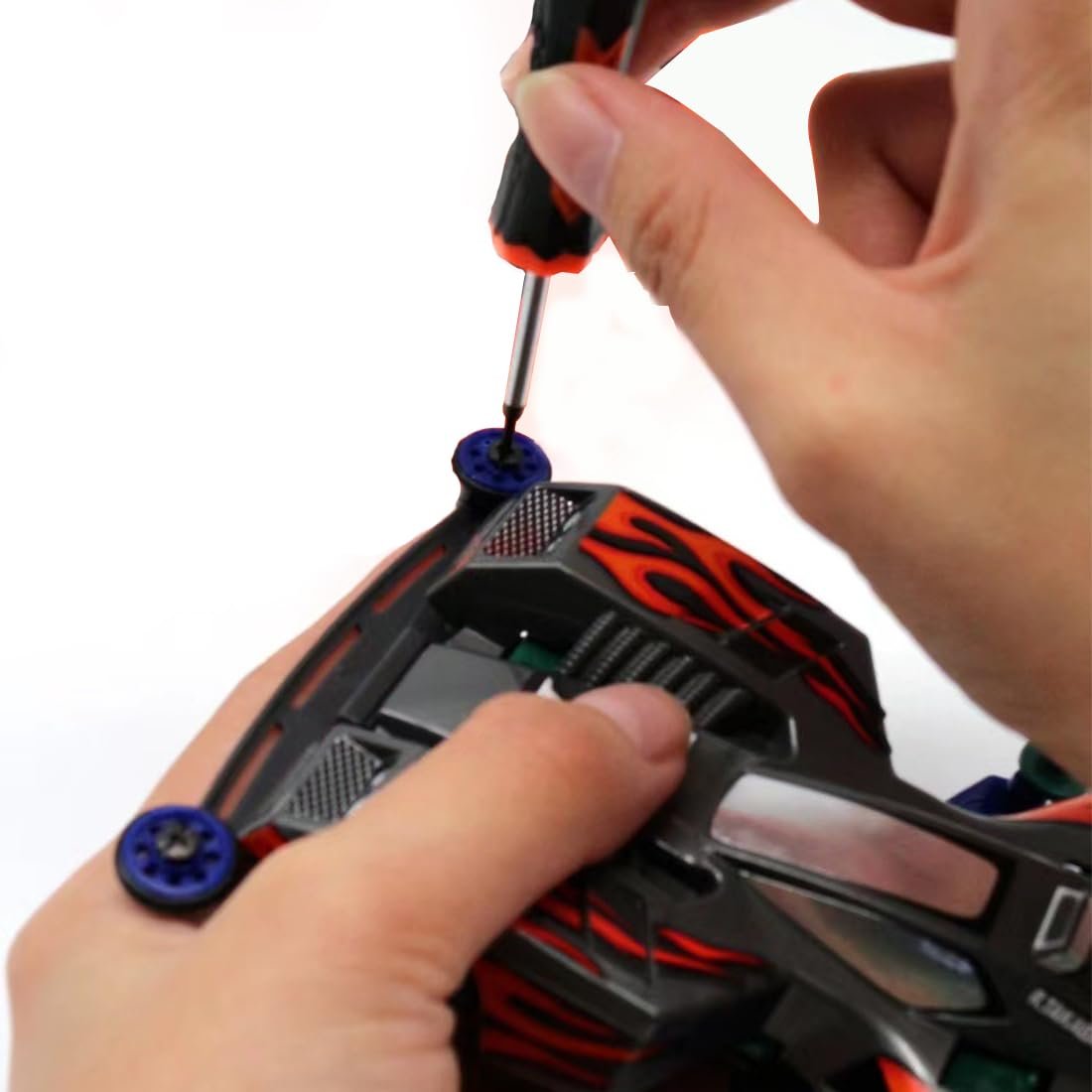 Набір викруток SSRDFU 6 шт - Набір ремонтних інструментів з Triwing Y00, Y1, Phillips PH000, пінцетом, тощо, фото №5 Набір викруток SSRDFU 6 шт - Набір ремонтних інструментів з Triwing Y00, Y1, Phillips PH000, пінцетом, тощо, фото №5