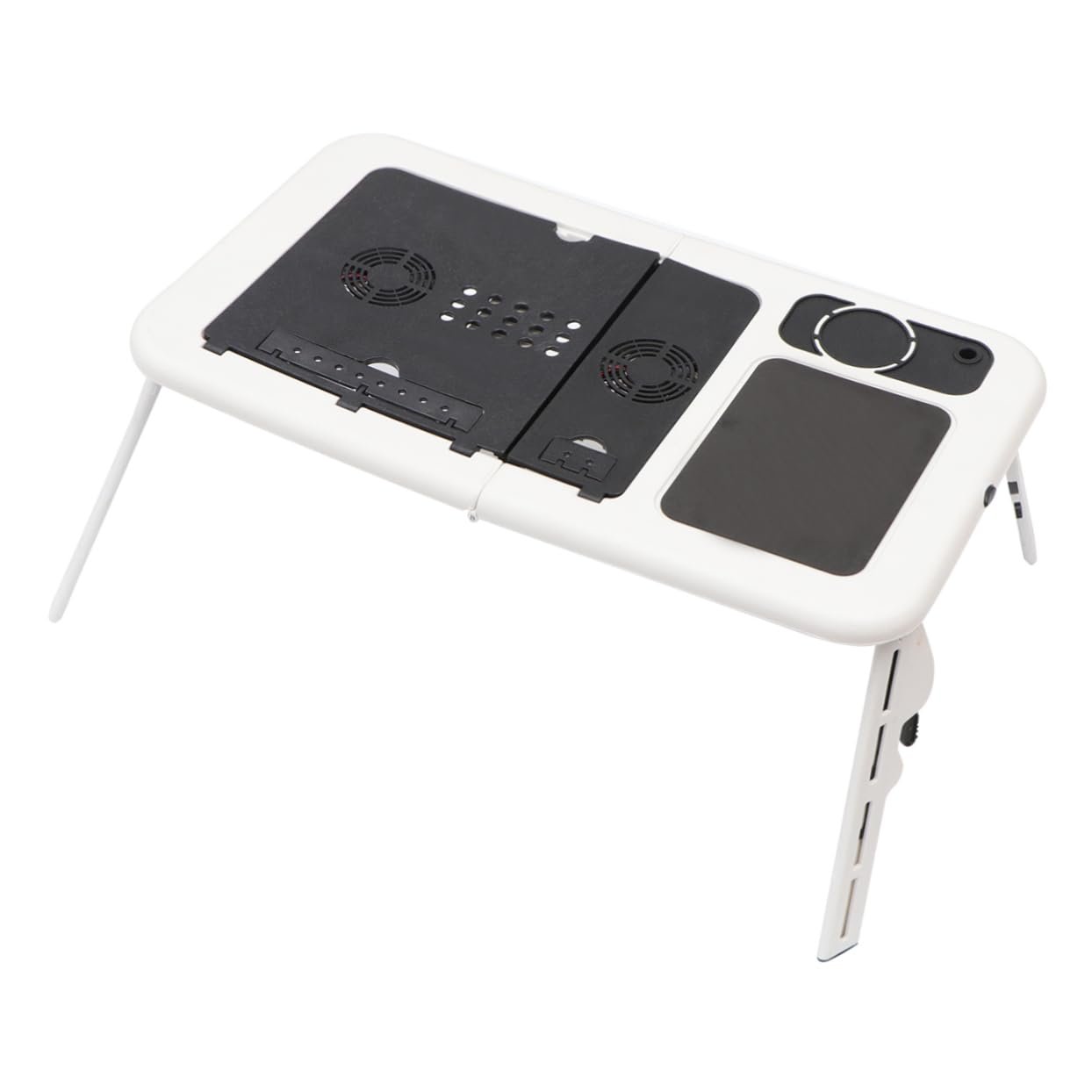 Підставка для ноутбука складана USB охолоджуюча Tofficu Багатофункціональний комп'ютерний столик для дому Ергономічний та компактний для ноутбука, фото №1