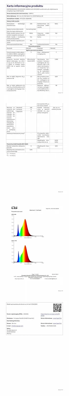 Настільна світлодіодна лампа LQWELL металева сучасна 3000K, фото №7