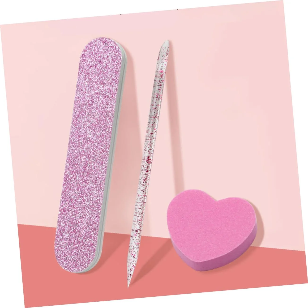 Набор пилок для маникюра PACKOVE с губчатыми буферами, фото №3