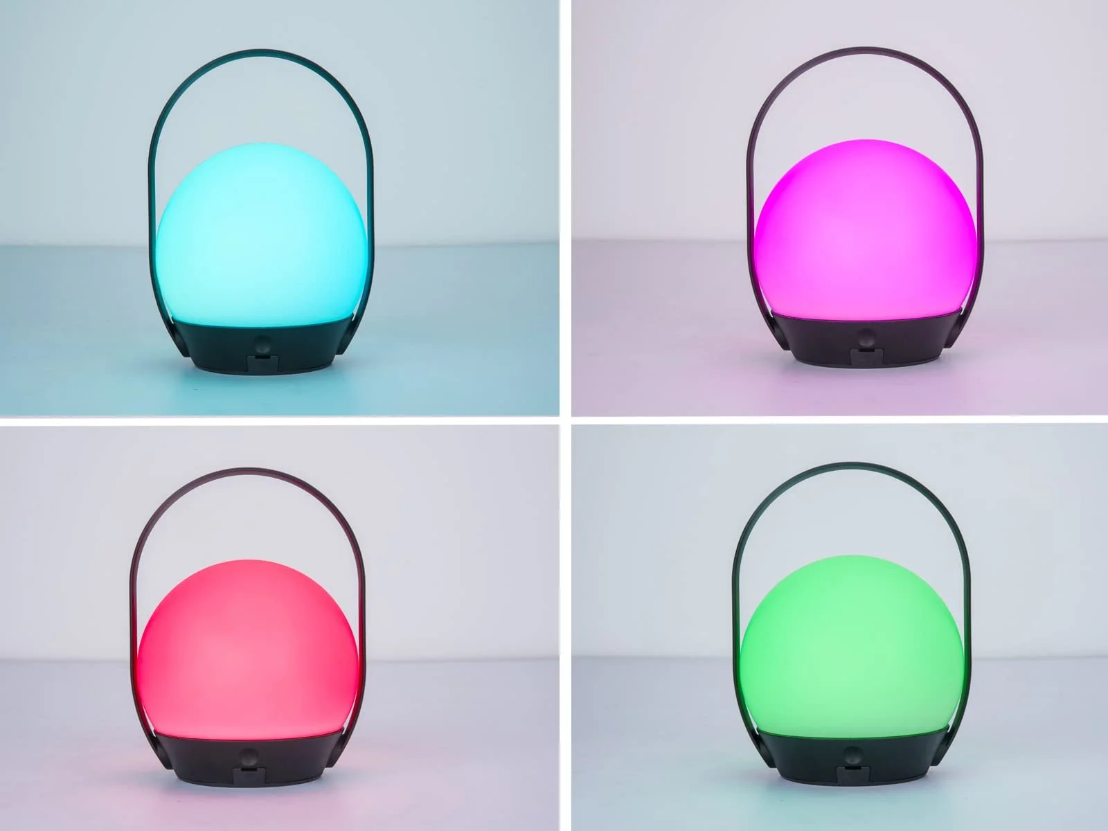 Настільна лампа Cardi LED Smart Home Bluetooth USB Чорний Білий, фото №6