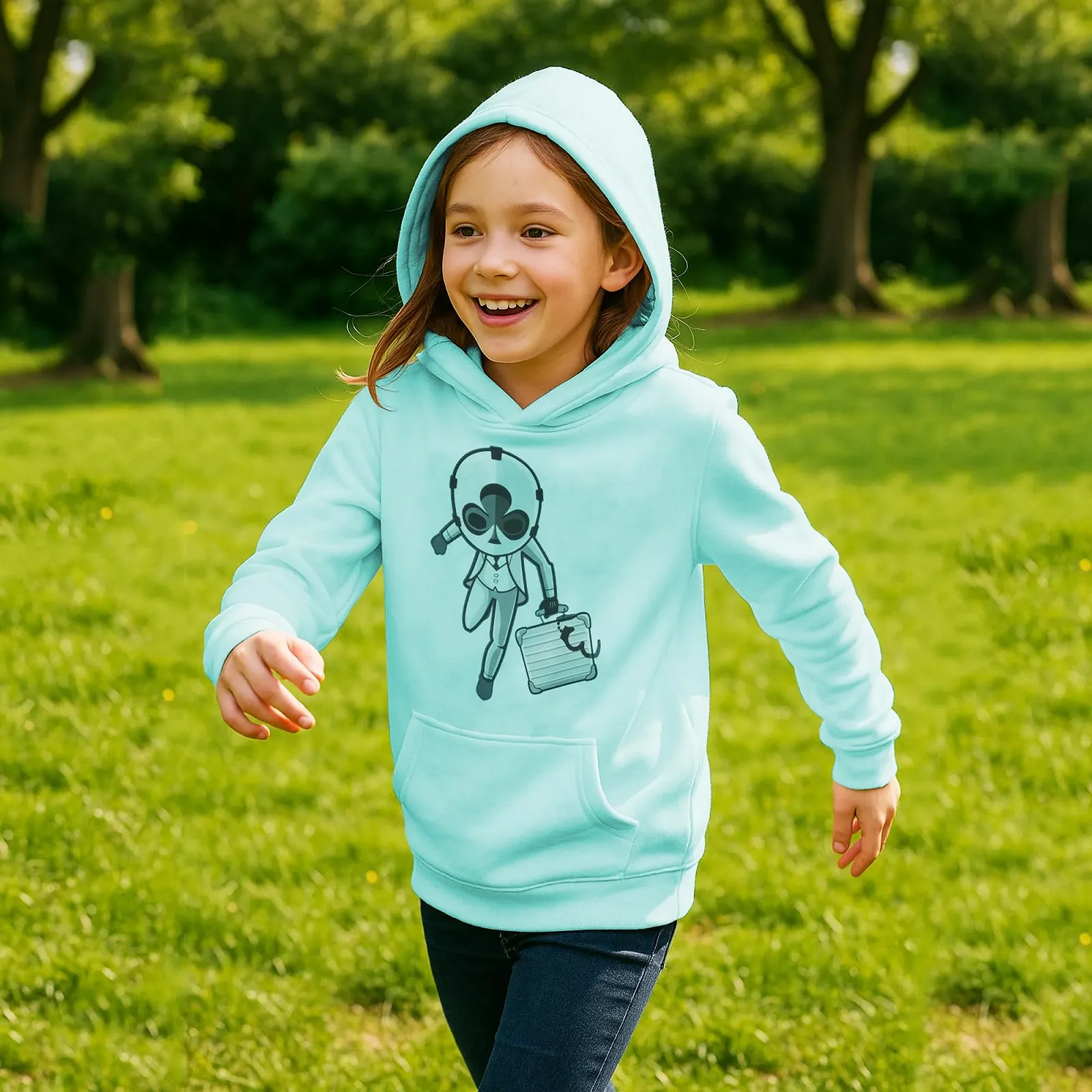 Худі Epic Games Fortnite Wild Bunch Aqua для дітей, фото №6 Худі Epic Games Fortnite Wild Bunch Aqua для дітей, фото №6