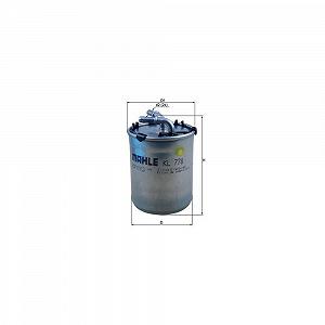 Топливный фильтр KNECHT KL 778 AUDI SEAT SKODA VW CUPRA - Фото 1
