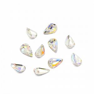 Стрази для нігтів Краплеподібні XYWHPGV Білий - Фото 1