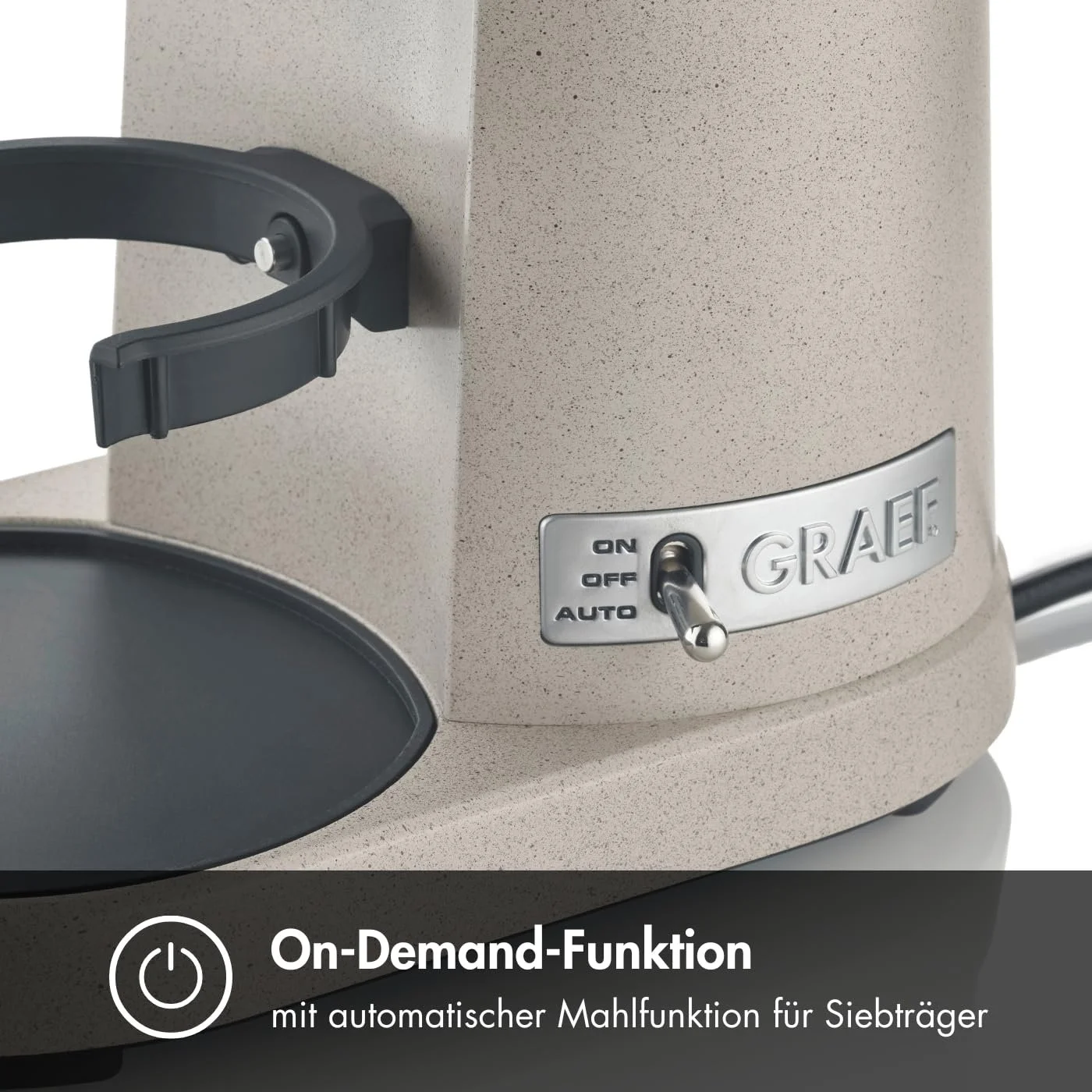 Кофемолка GRAEF EliteGrindX CM8011 Коническая Нержавеющая сталь 40 помолов Песочный, фото №6