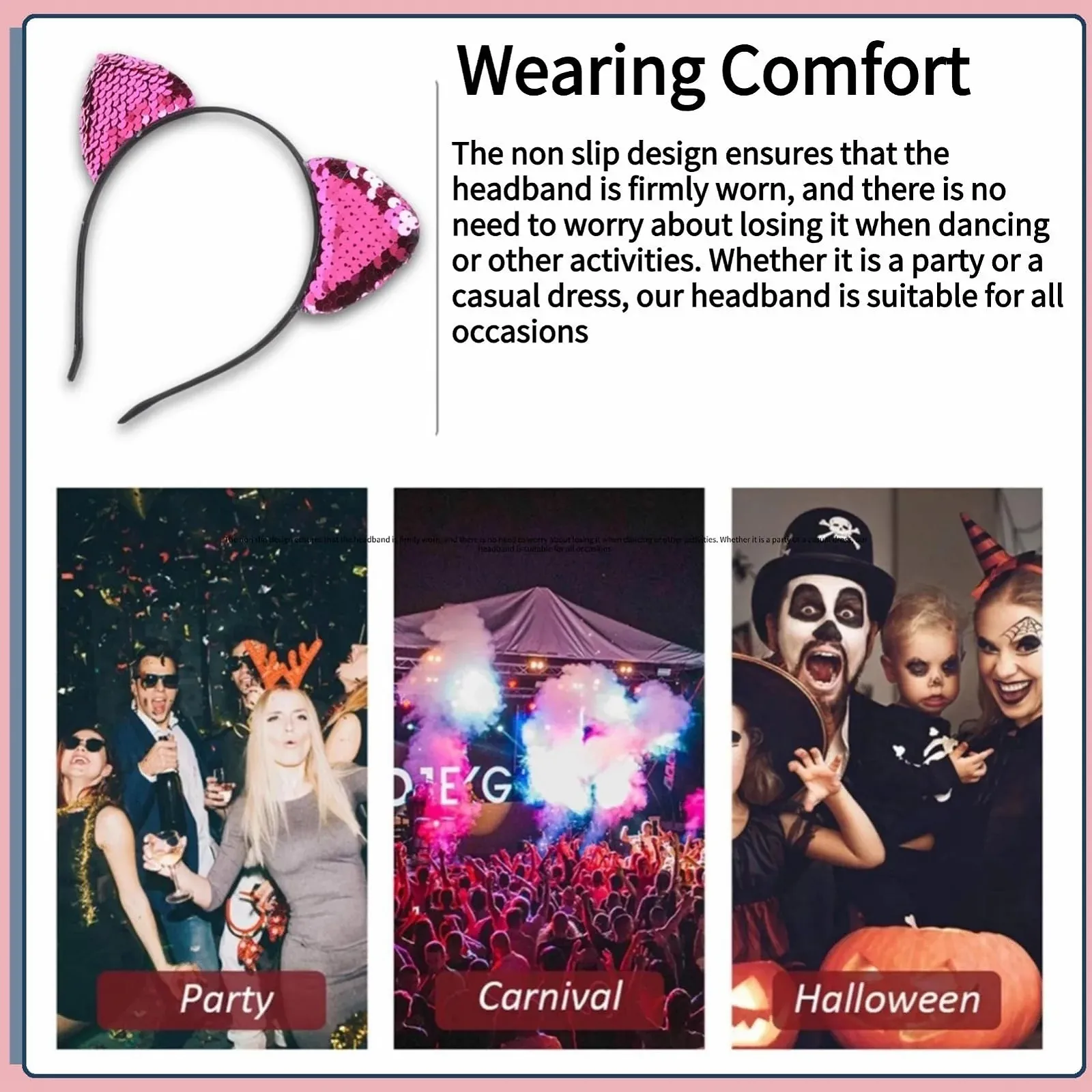 Обруч на голову Вушка, фото №3