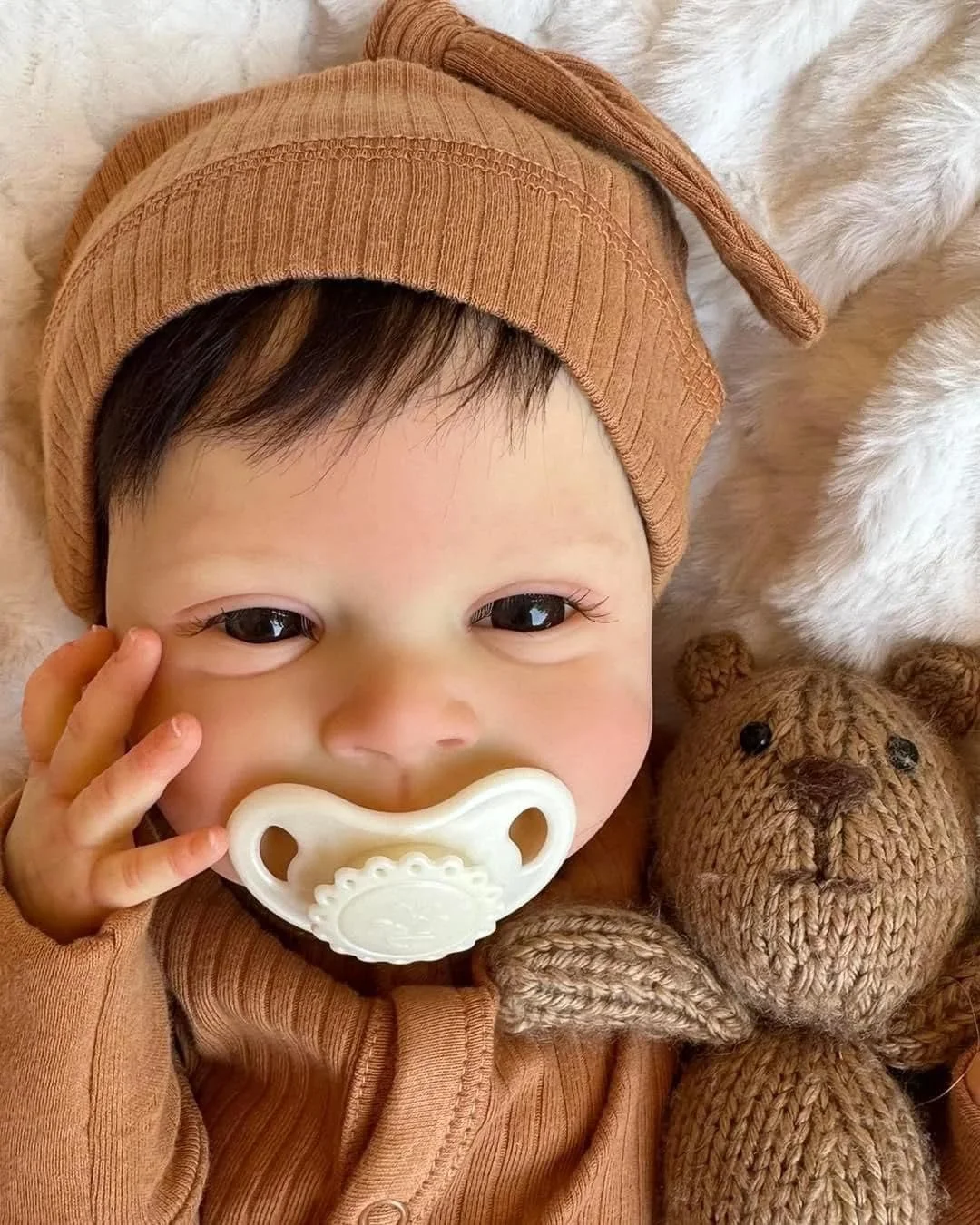 Лялька Zero Pam / 45 см / Reborn Baby Boy / Силіконова / Реалістична, фото №3