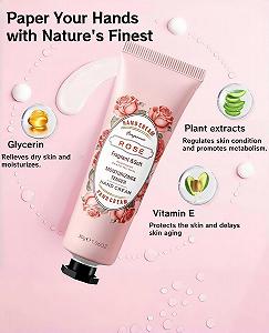 Набор: Акриловое украшение в форме сердца с 5 кремами для рук synthetic.ua - Фото 1