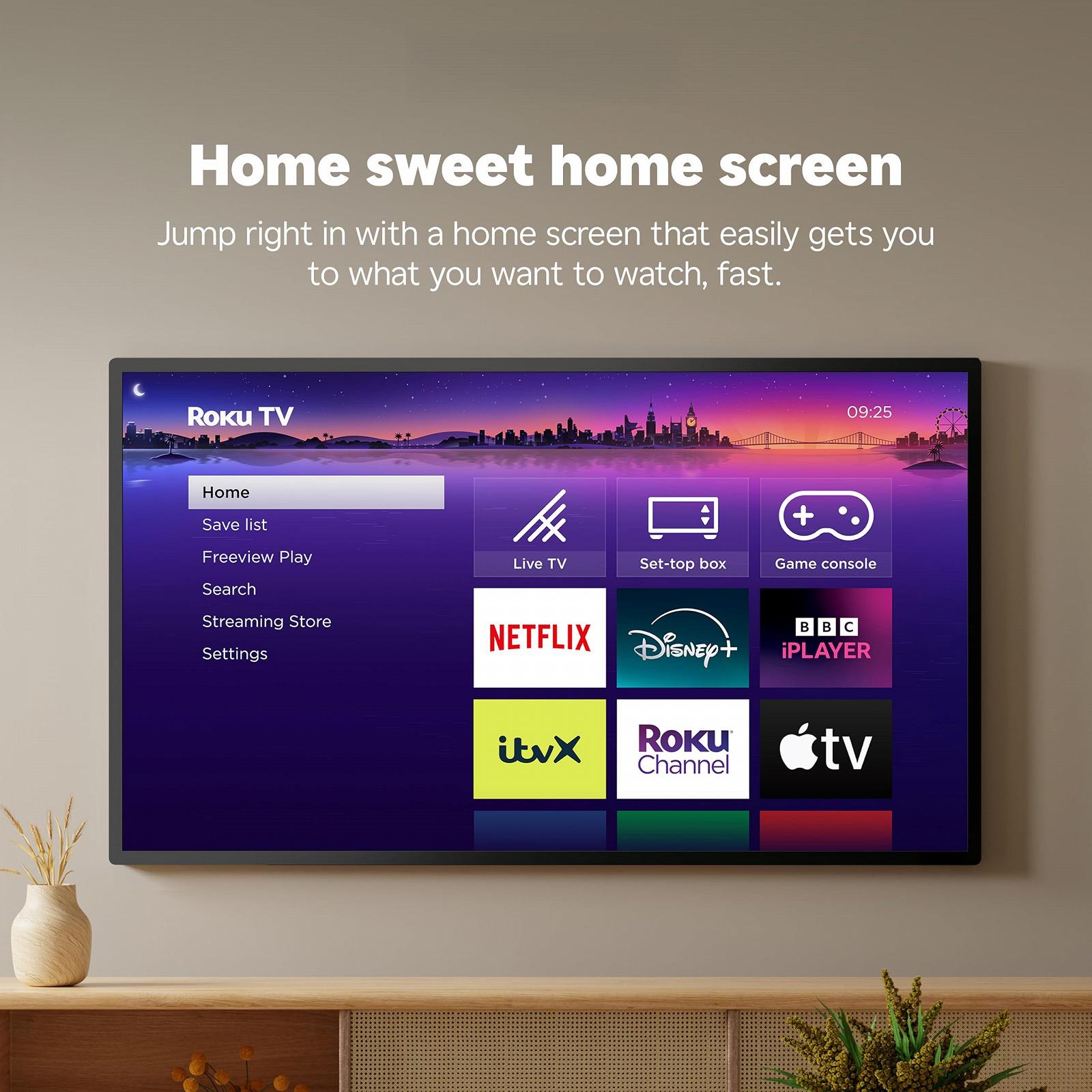 Cтрімінговий пристрій Roku Streaming Stick 2025 HD з голосовим пультом дистанційного керування, фото №6