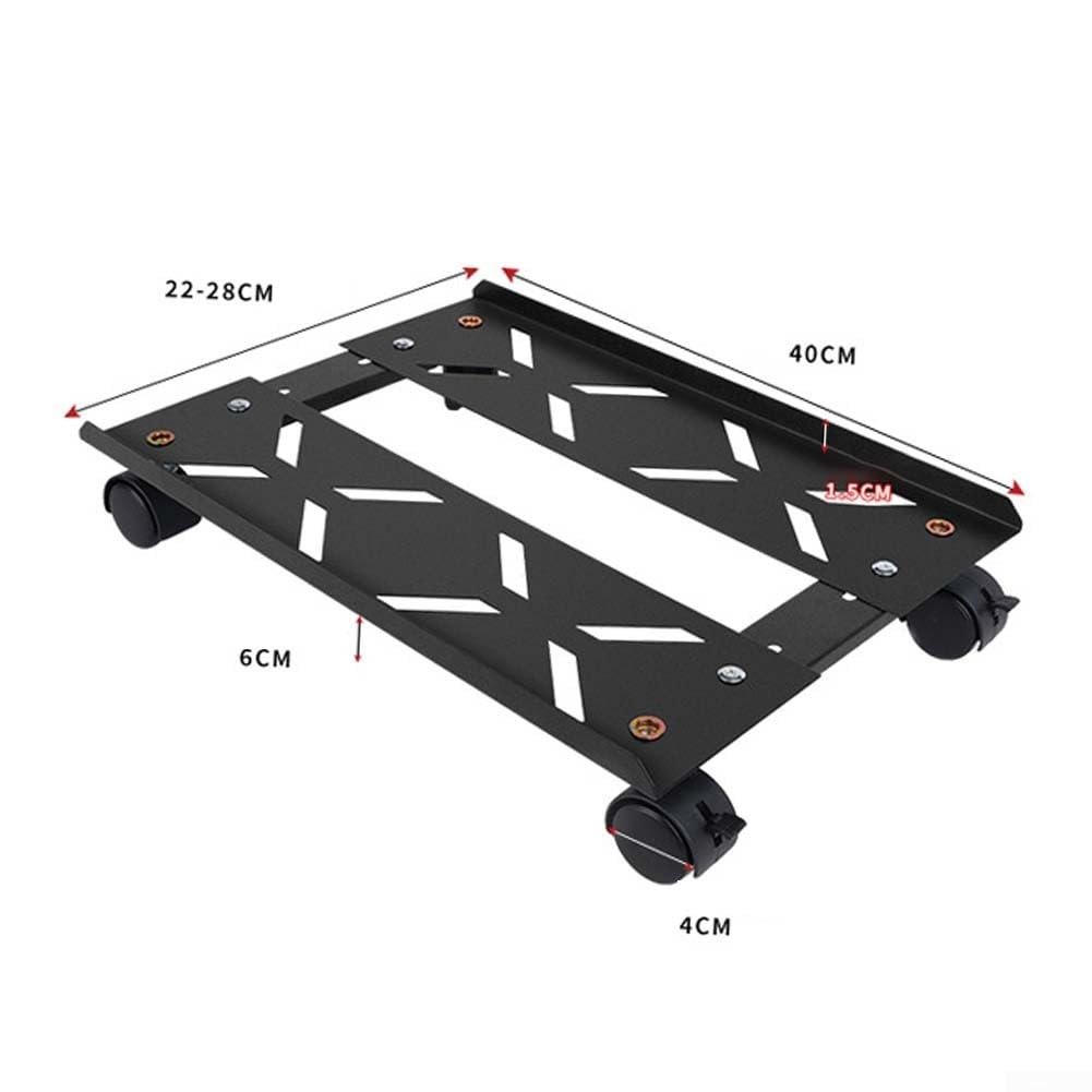 Стійка для комп'ютера Variabler, сталева, з колесами, що фіксуються, для легкої мобільності, фото №5 Стійка для комп'ютера Variabler, сталева, з колесами, що фіксуються, для легкої мобільності, фото №5