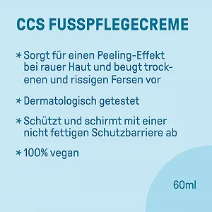 Крем для ног CCS Professional 60 мл synthetic.ua - Фото 1