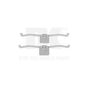 Комплект аксесуарів, гальмівні колодки NK 7936639 для, передня вісь - Фото 1