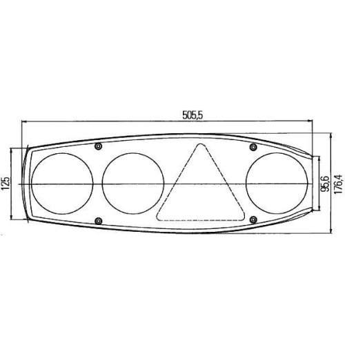 Задний фонарь HELLA 2VA 341 419-061 для HYMER KNAUS правый, фото №3